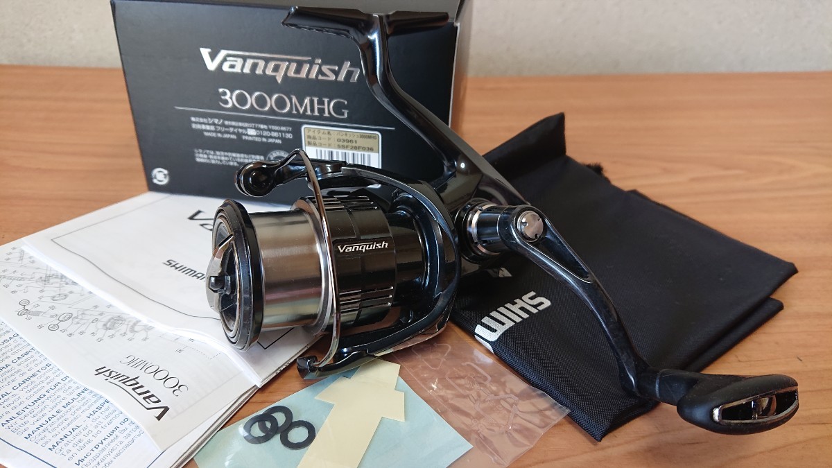 まずまず美品の シマノ １９ バンキッシュ ３０００ＭＨＧ ( SHIMANO vanquish ) です。_画像1