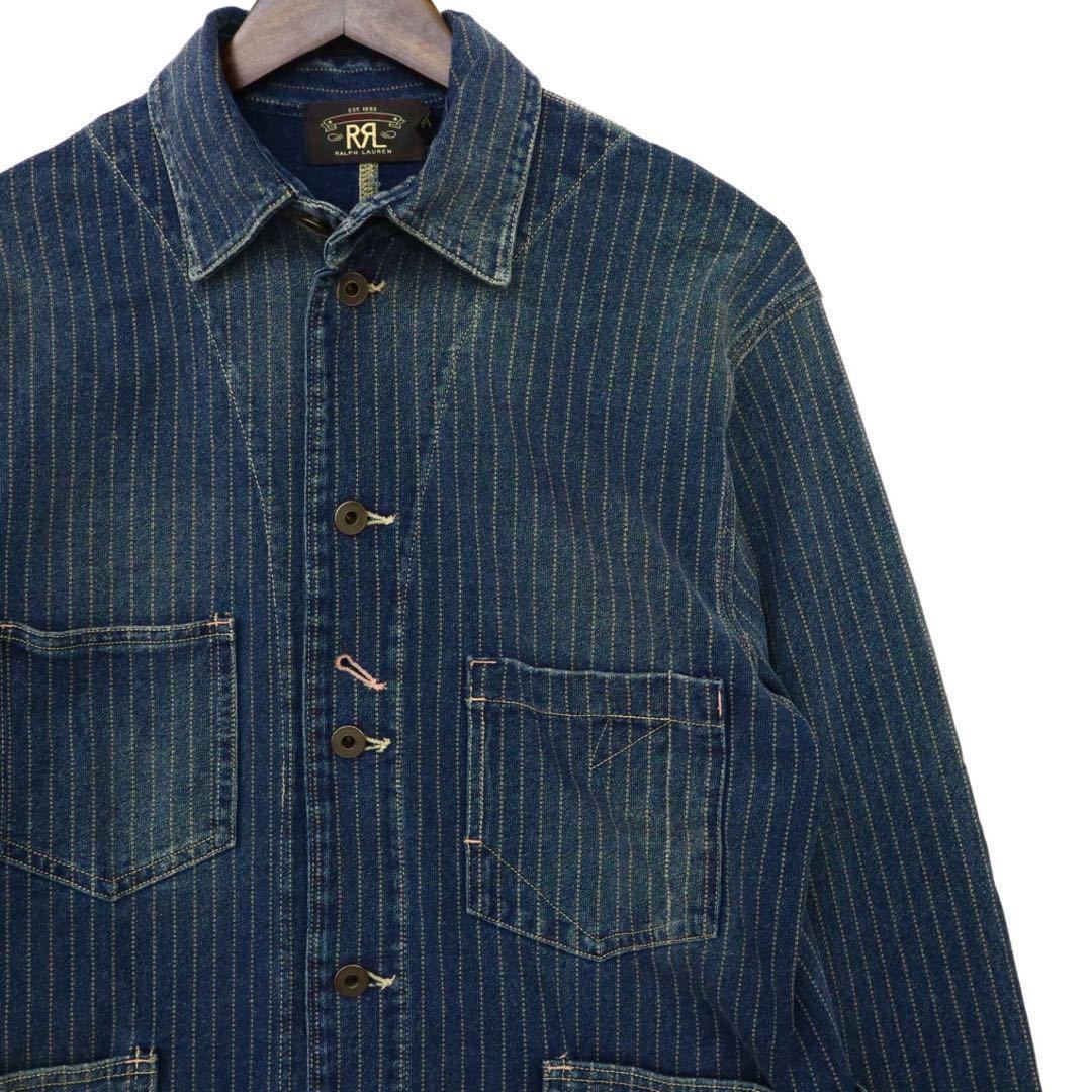 RRL INDIGO WABASH COVERALL デニムジャケット - アウター