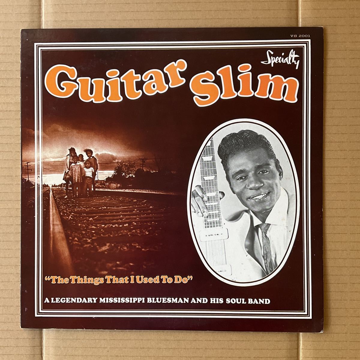 日本盤 EDDIE GUITAR SLIM JONES - THE THINGS THAT I USED TO DO_画像1