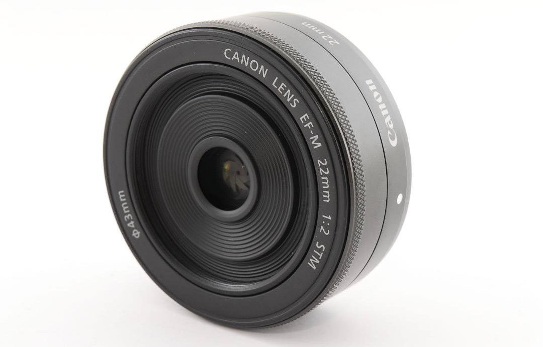 10月3日限定価格【通称:神レンズ】Canon EF-M 22mm 単焦点レンズ-