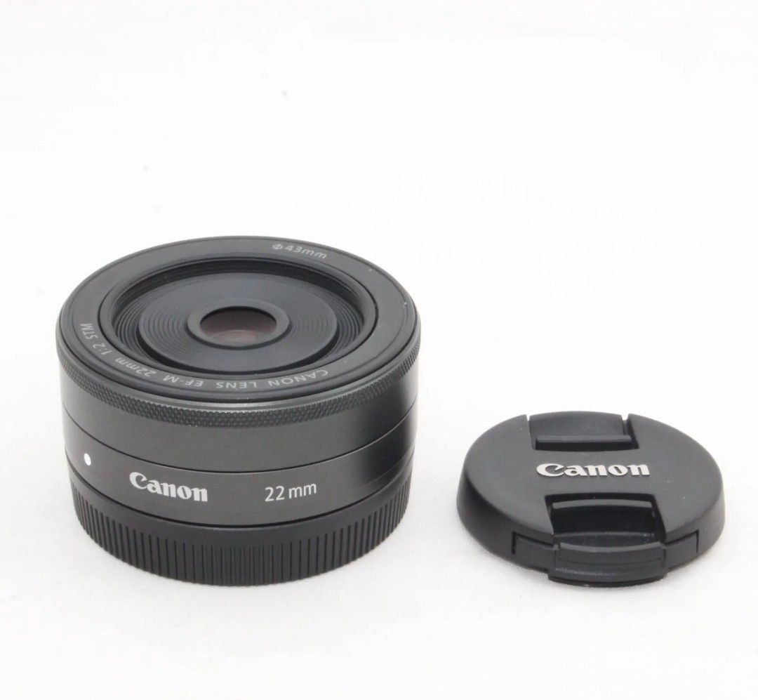 9月13日限定価格【通称:神レンズ】Canon EF-M 22mm 単焦点レンズ