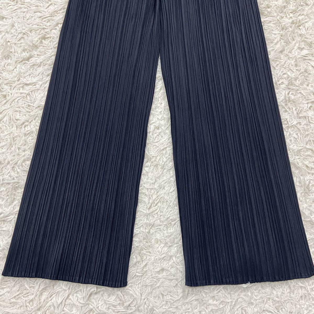 ヤフオク! - ☆極美品☆ PLEATS PLEASE 伸縮 カジュアル