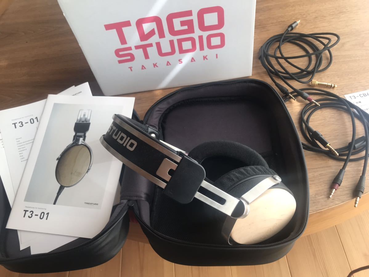 ☆美品 TAGO studio T3-01 ＋ T3-CB41 saludauditiva.com