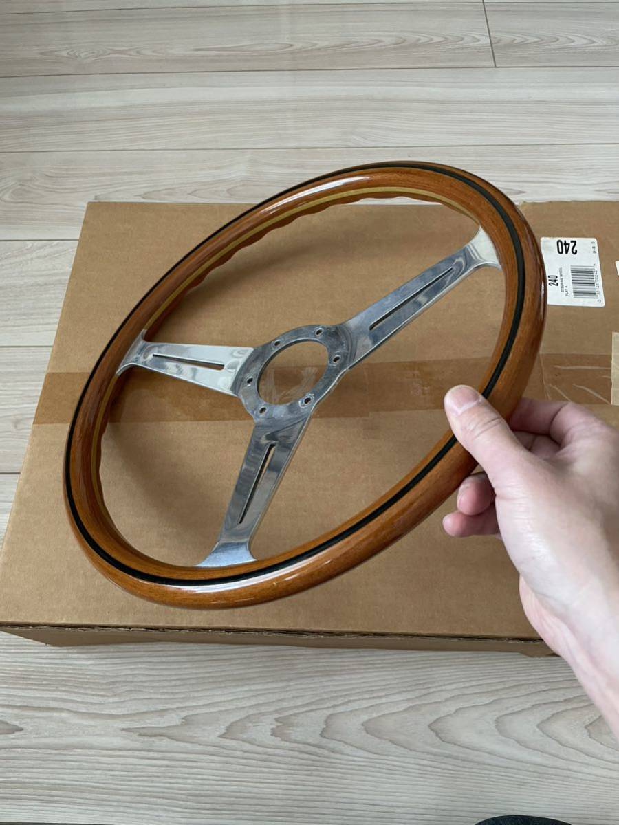 NARDI ウッドステアリング ナルディ ウッドハンドル 旧車 36.5cm | www