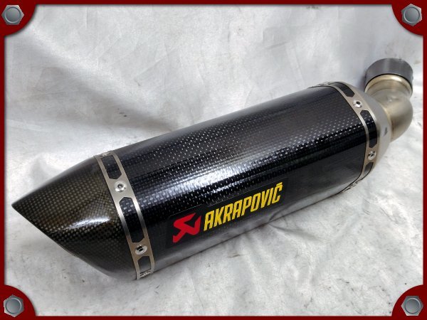 ○品○20-22 Z900用 アクラポビッチ カーボン スリップオンマフラー