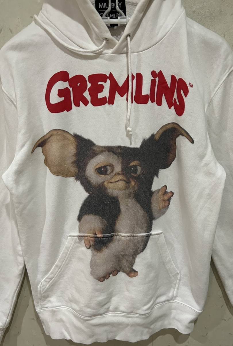 ＊ミルクボーイ MILKBOY×グレムリン GREMLINS スウェット プルオーバーパーカー M 　　　　　　　BJBC.E_画像3