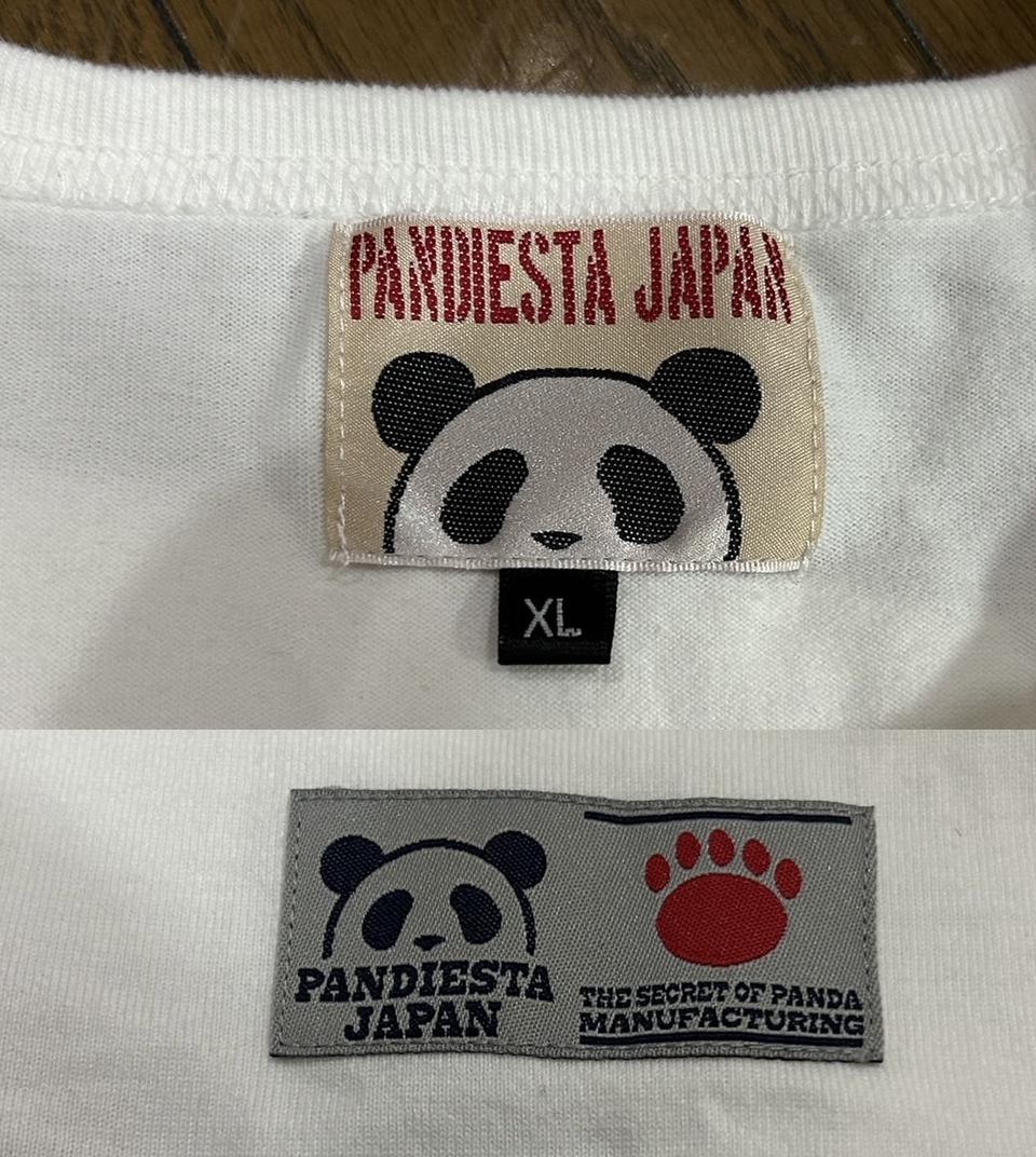 ＊パンディエスタ PANDIESTA JAPAN×ホンダ HONDA 400 FOUR 刺繍 長袖 カットソー Tシャツ トップス XL 　　BJBC.E_画像10