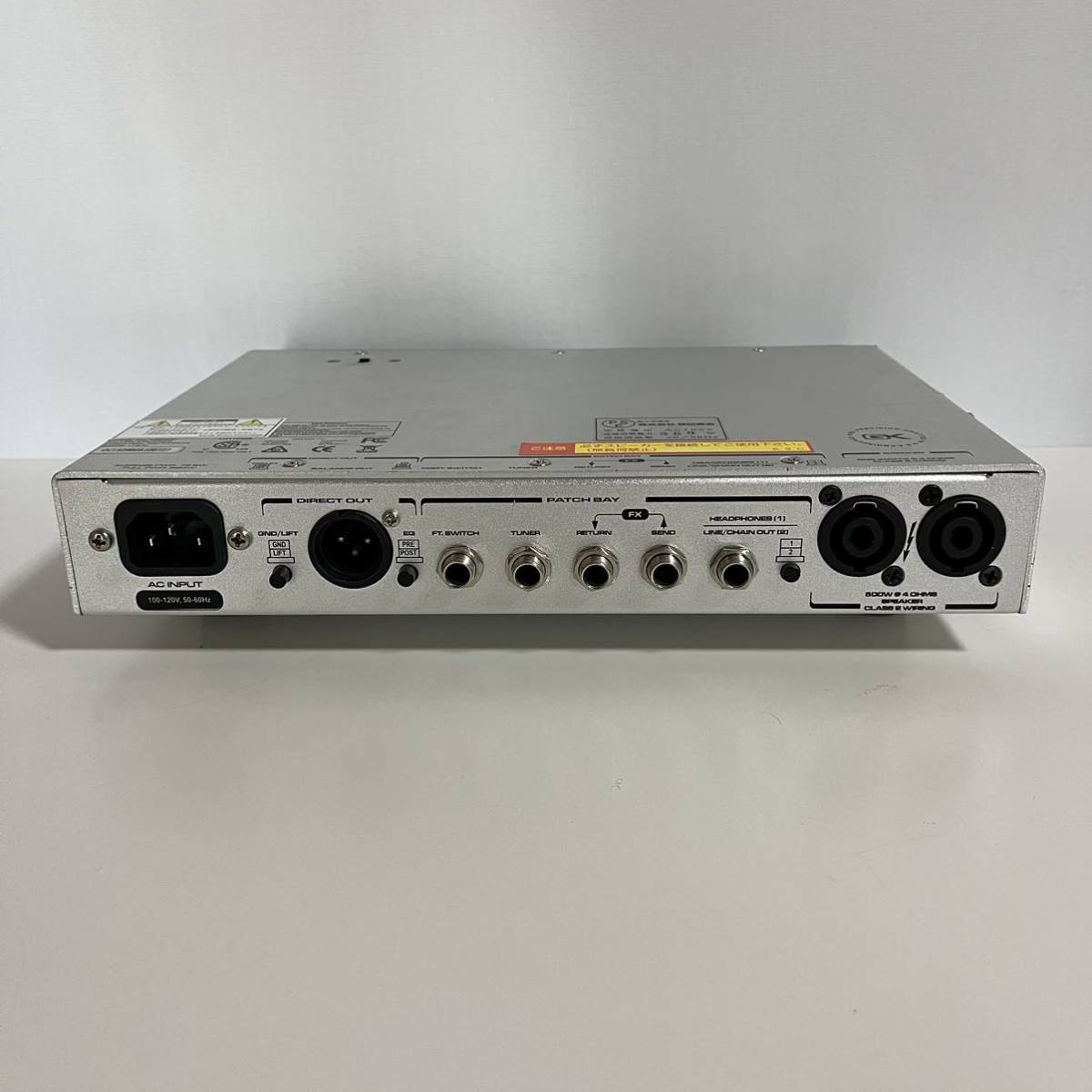 GALLIEN-KRUEGER MB500 ギャリエンクルーガー ベース アンプ ヘッド