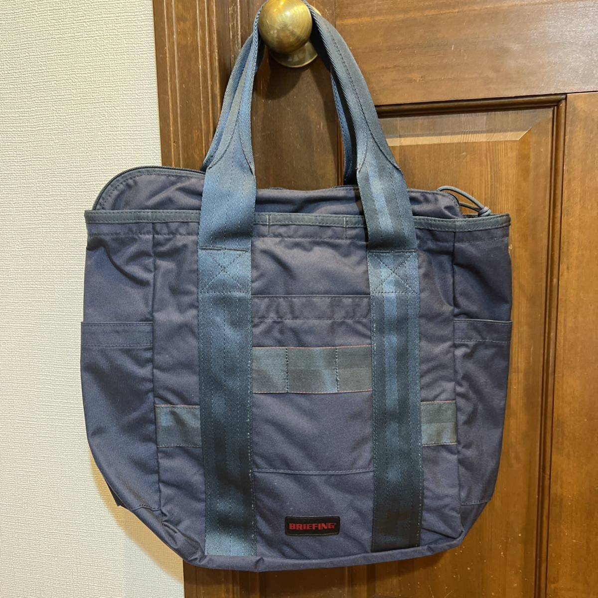 激安大特価! briefing トートバック ネイビー トートバッグ
