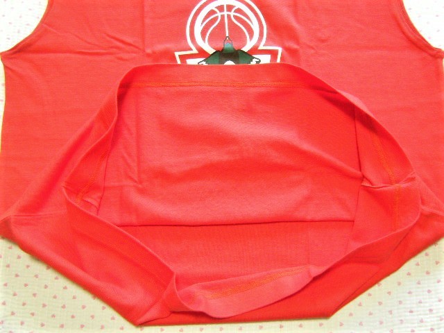 ミズノ製　KIRIN×ＭIZUNO　バスケットボール日本代表 「勝ちT」 応援サポーターズシャツ　赤色　サイズ L　懸賞当選品　JABBA公認　C-02-L_画像4