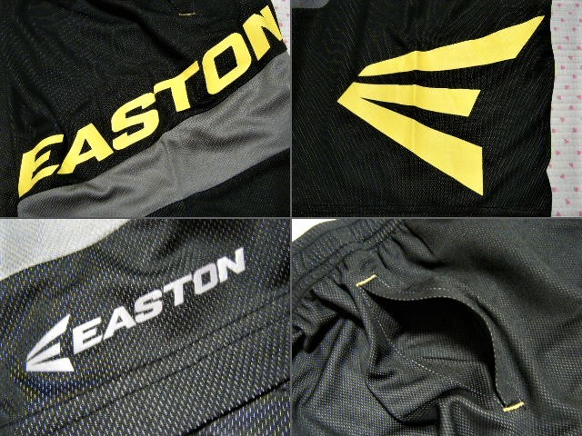 イーストン　EASTON　野球トレーニング用高機能ハーフパンツ・ショーツ　黒系　サイズ M　メッシュニット素材　吸汗速乾/ストレッチ機能_画像6