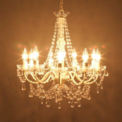  antique style 9 light chandelier ( cream series )LED correspondence ceiling lighting (823)