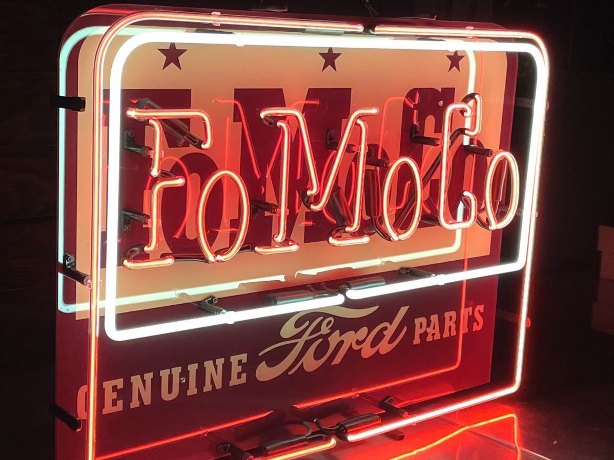 FORD Ford FOMOCO neon табличка America смешанные товары moon I z Setagaya основа Mustang F100 Harley жестяная пластина DIY retro Vintage US