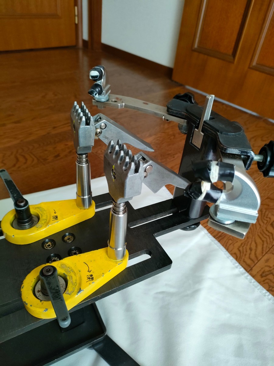 ☆ ガット張り機 バネ式 HASEGAWA ストリングマシン 品