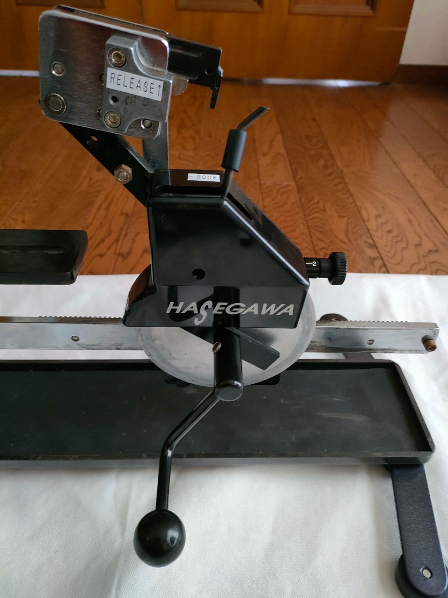 ☆ ガット張り機 バネ式 HASEGAWA ストリングマシン 品