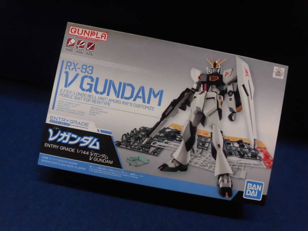 プラモデル 機動戦士ガンダム 1/144 RX-93 ニューV ガンダム の商品