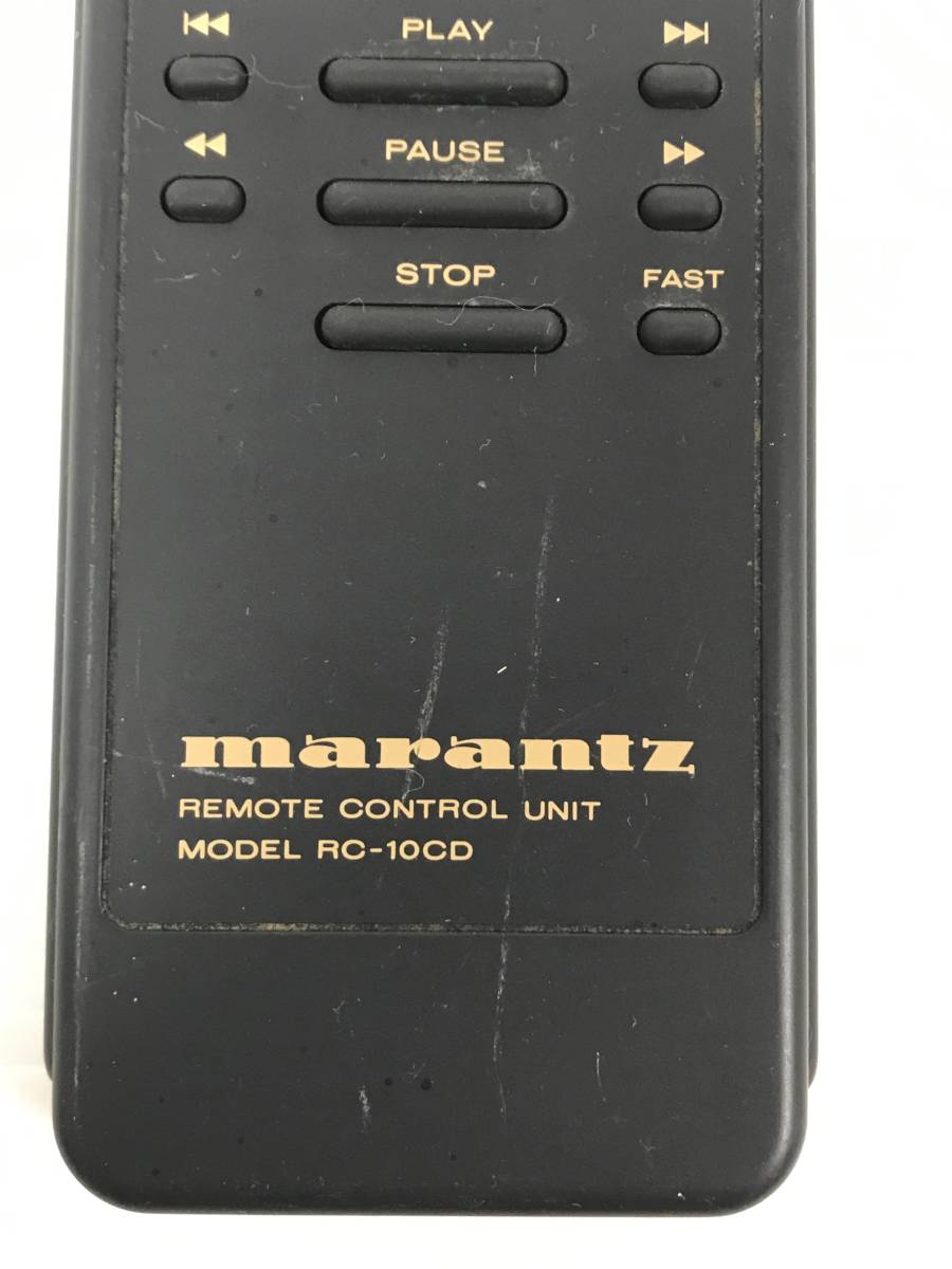 即決 Marantz マランツ オーディオリモコン RC-10CD 動作品 動作保証あり 送料無料 オーディオ CD-16F用リモコン