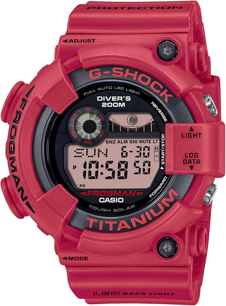 新品未開封 CASIO G-SHOCK 国内正規品 MASTER OF G FROGMAN 30th Anniversary GW-8230NT-4JR_画像1