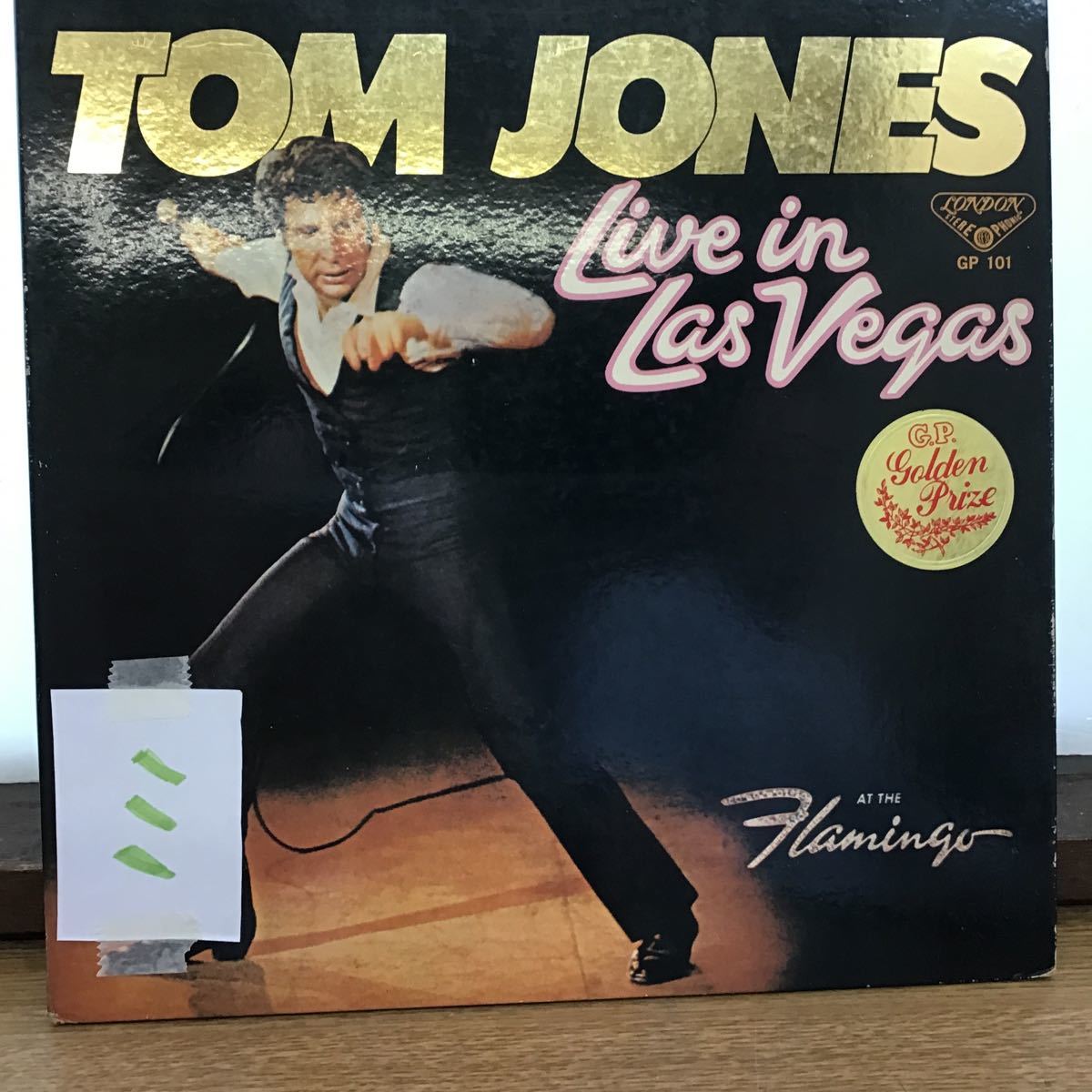 TOM JONES GOLDEN PRIZE LIVE IN LAS VEGAS トムジョーンズ　ゴールデン・プライズ　ライブ・イン・ラスヴェガス　GP 101 ミ①_画像1