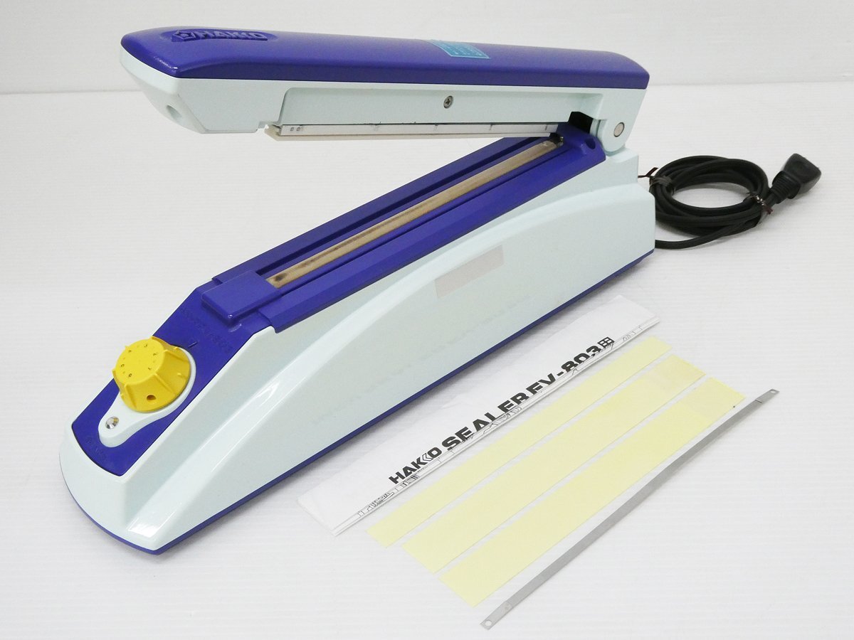 ♯ 白光 HAKKO 卓上シーラー FV-803 シール長:200mm シール幅:5mm 2011