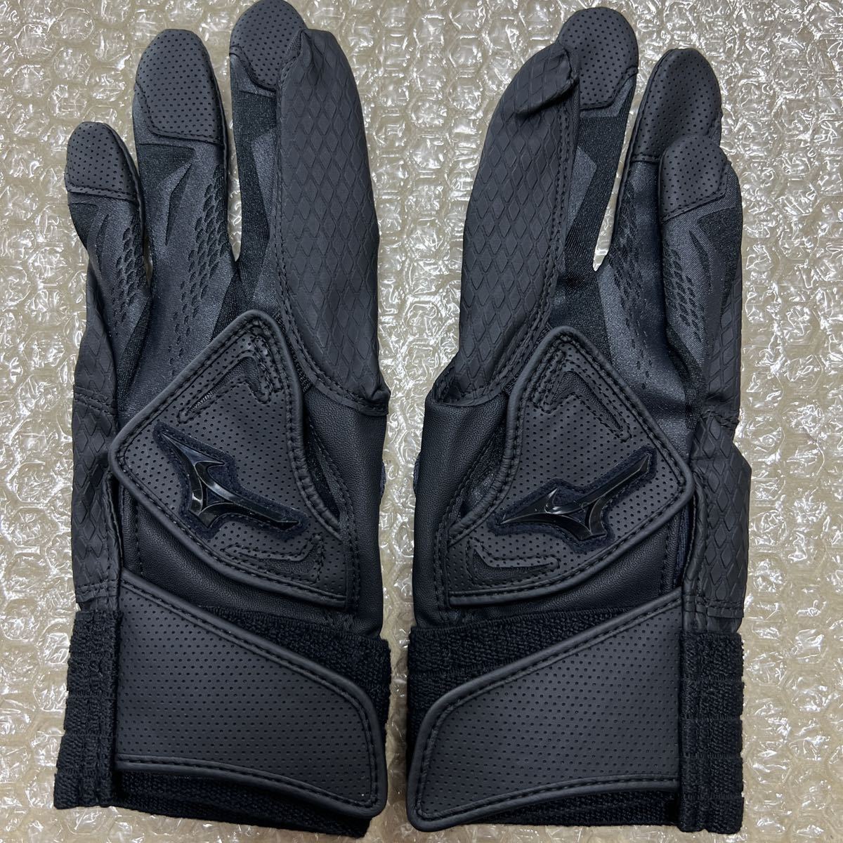 ミズノ　バッティング用手袋　ブラック(高校野球対応)　両手用Sサイズ　新品