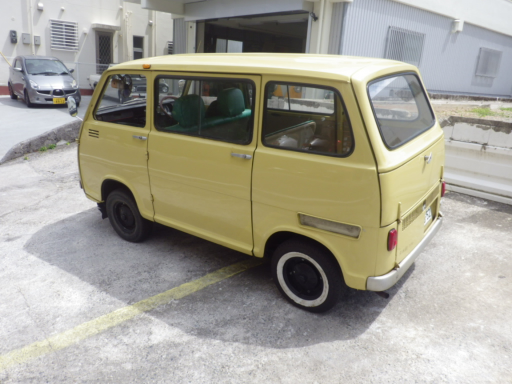 * old car Showa era 46 year Subaru 360 Sambar van restore ending 