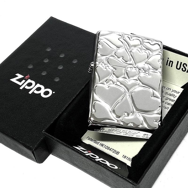 ZIPPO ハート ジッポ ライター FILL LOVE レディース シルバー 可愛い おしゃれ 女性 かわいい プレゼント ギフト_画像5