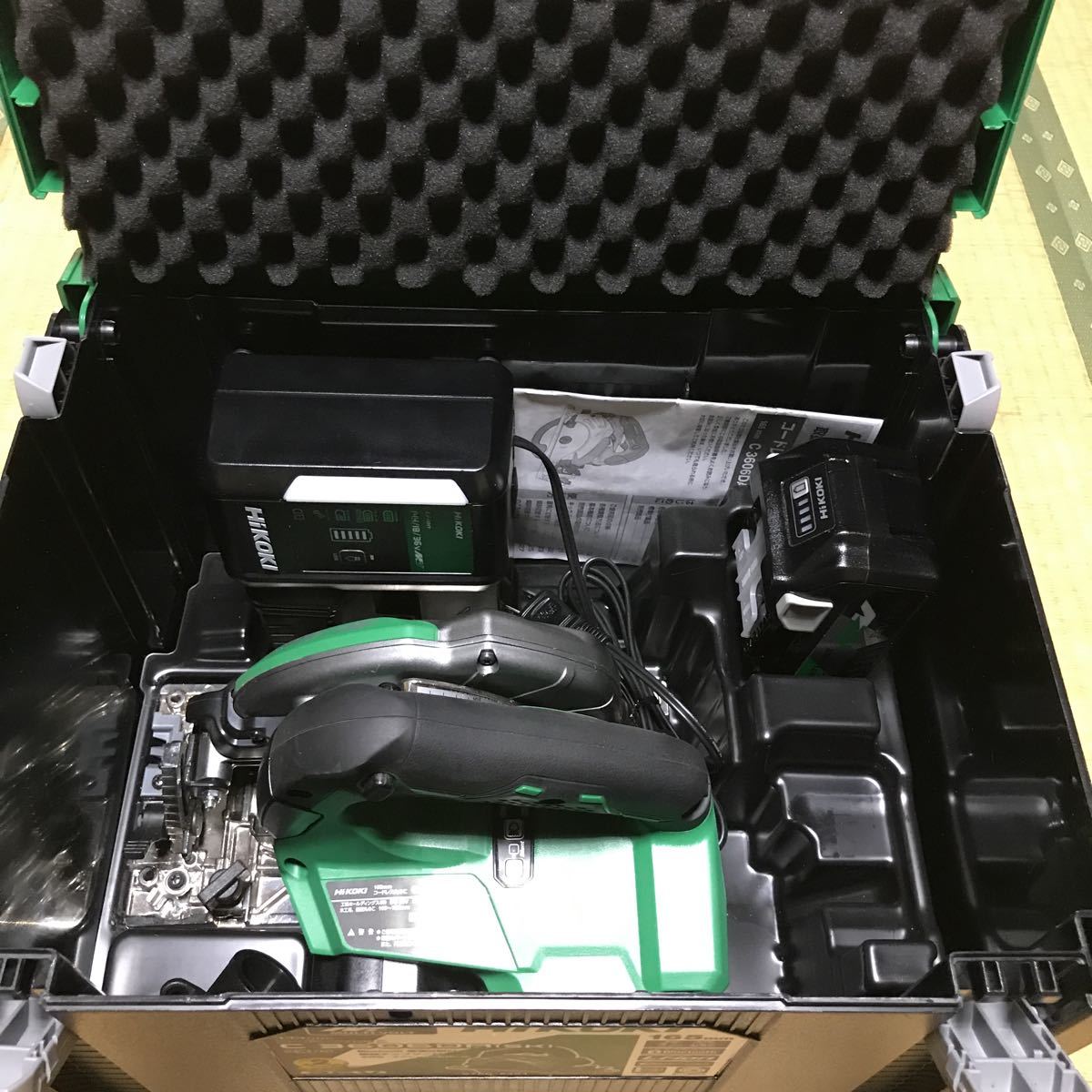 動作確認済【HiKOKI(ハイコーキ) マルチボルト 36V 165mm充電式丸