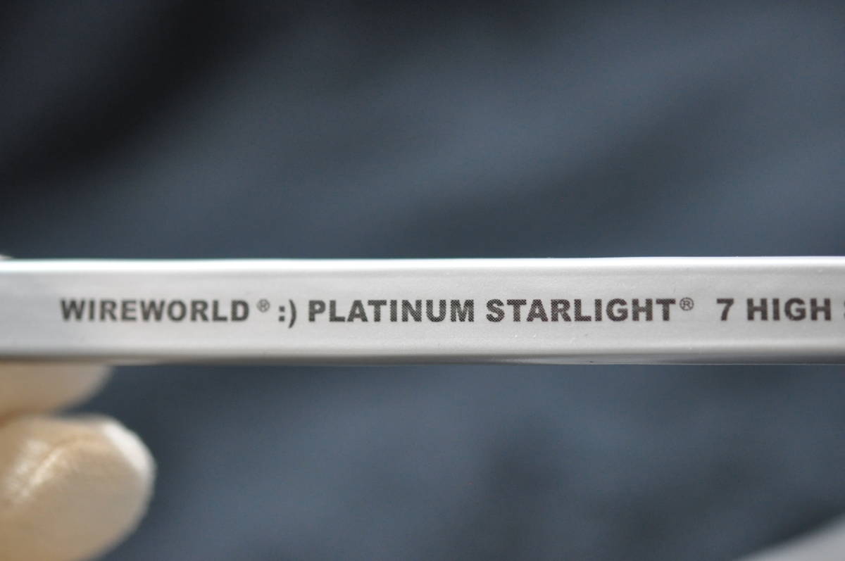 【新品】【未開封品】WIRE WORLD ワイヤーワールド　PLATINUM STARLIGHT 7　PSB7　USB ケーブル　A-B　[2m]　プラチナ スターライト 7_画像8