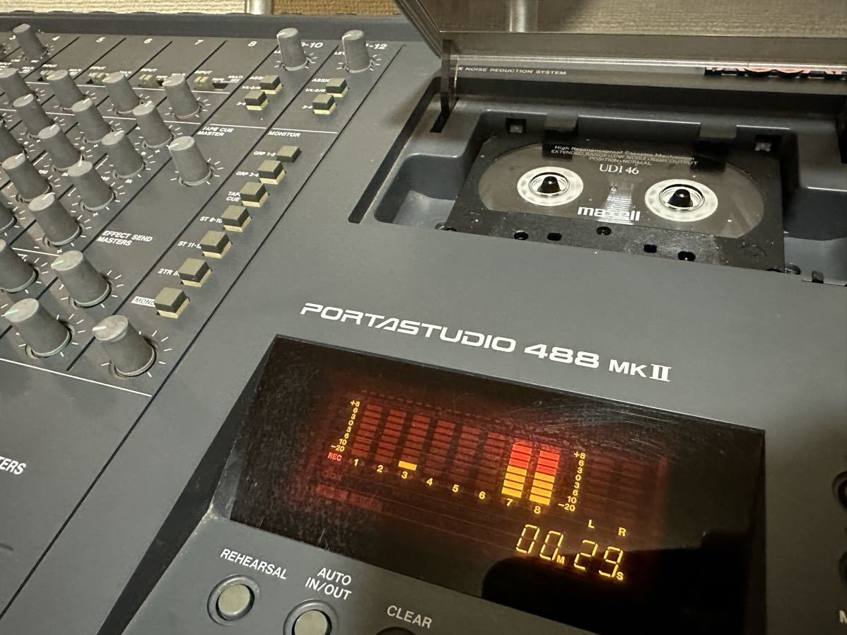 TASCAM 488 MKII 整備動作品 マルチトラックレコーダー MTR