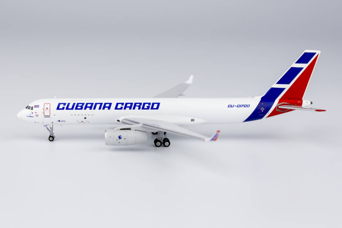 NGmodel クバーナカーゴ Tu-204-100SE CU-C1700 1/400_画像1