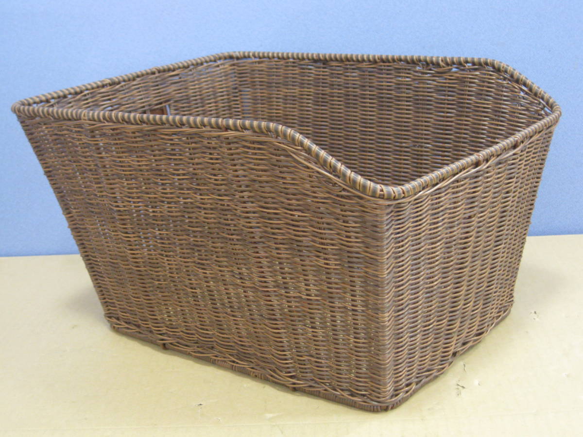 # new goods rattan manner resin rear basket #PALMY