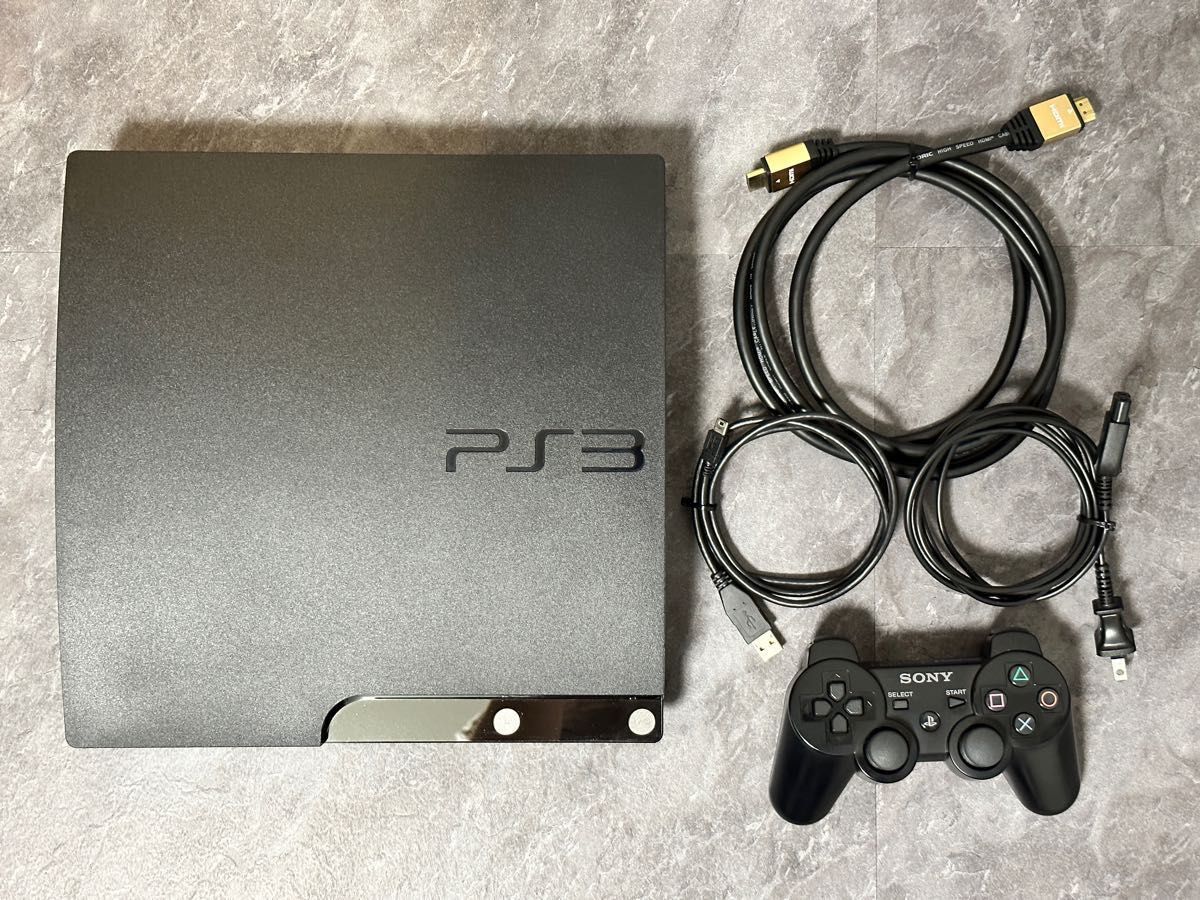 PlayStation3 PS3(CECH-2500B)初期化・動作確認済 (torne リモコンセット)