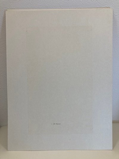 ★【中古品】朝井清 画伯 あさいきよし 版画集 全36作品 （※内３ページ目欠品につき、正しくは全35作品）※プチプチ簡易包装の画像3