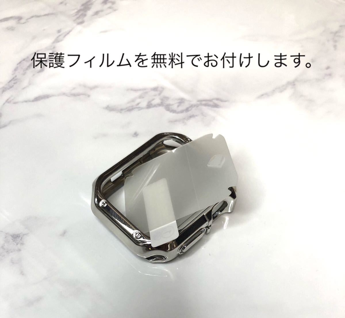 グリーン ブラック アップルウォッチバンド ラバーベルト Apple Watch カバー　ケース メンズ レディース 38mm 40mm 41mm 42mm 44mm 45mm_画像7