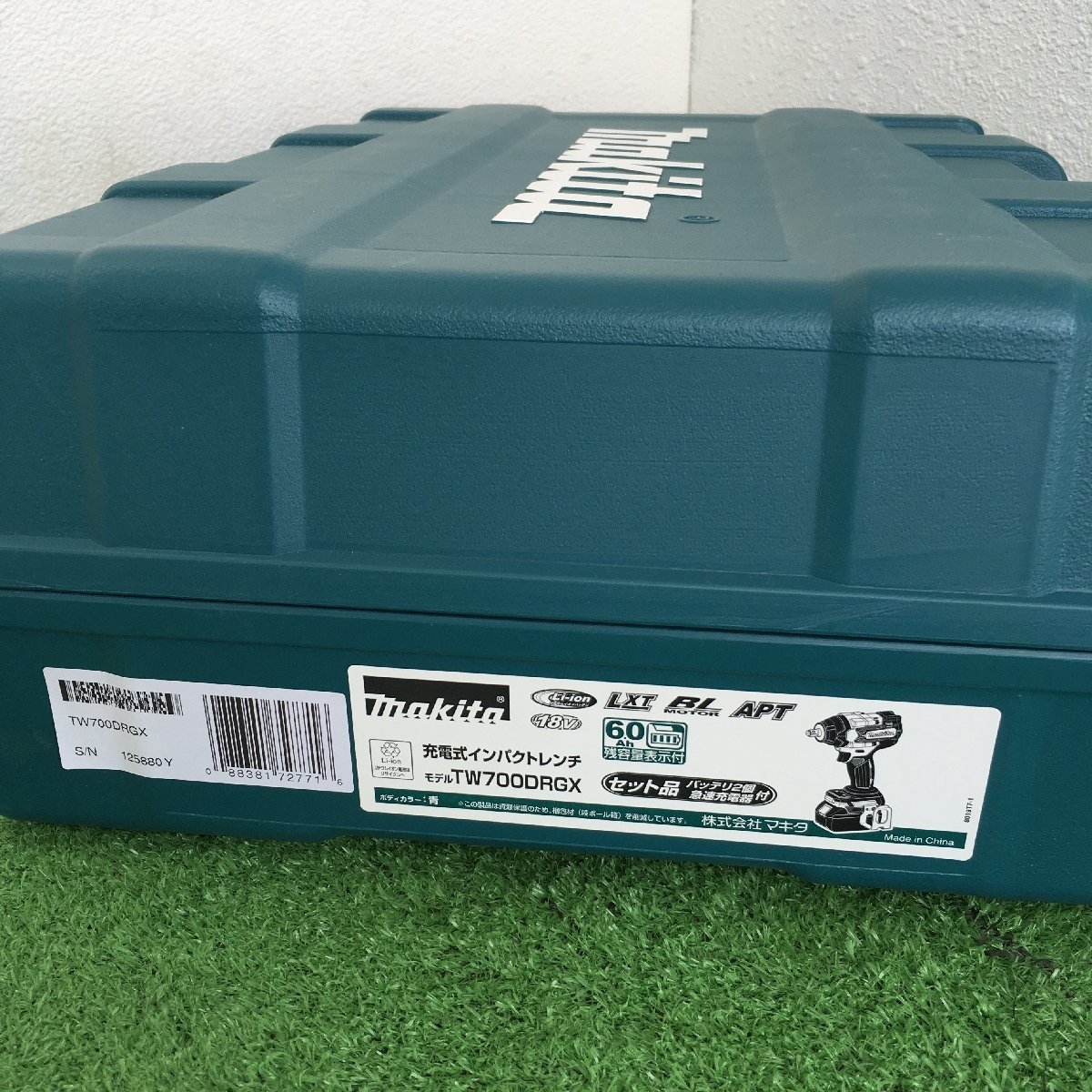 104CK マキタ makita 充電式インパクトレンチ TW700DRGX