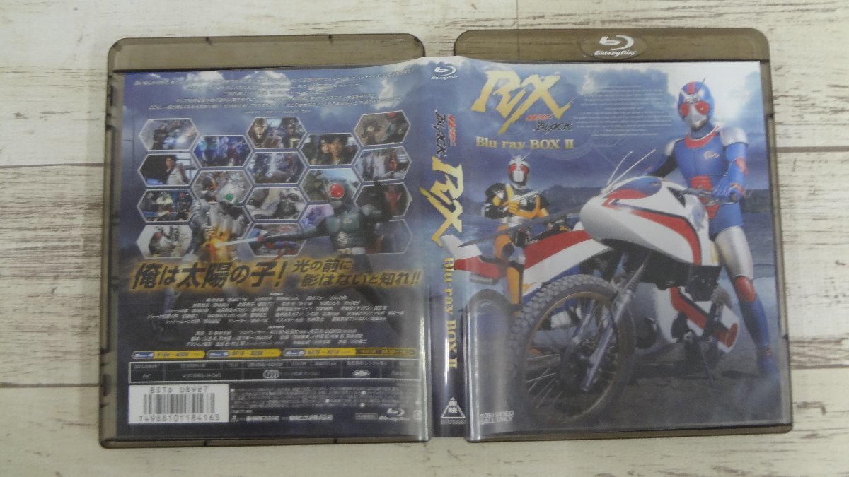 ヤフオク! - 018AH 仮面ライダーBLACK RX Blu-rayB...