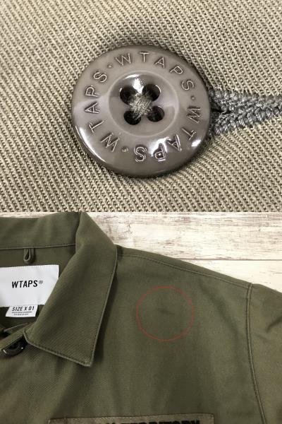 128AH WTAPS 21ss BUDS LS 211BRDT-SHM02 ダブルタップス シャツ【中古】_画像9