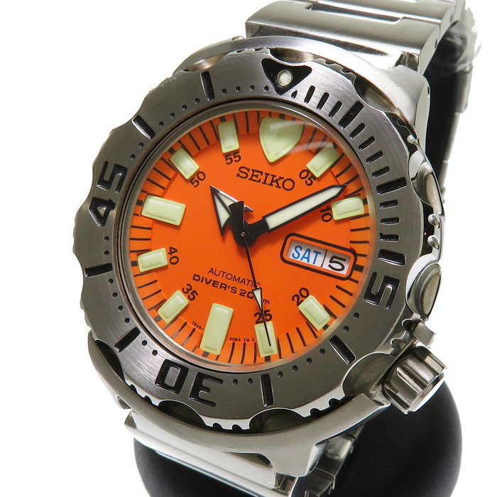 SEIKO/セイコー 7S26-0350 オレンジモンスター 腕時計 ステンレス