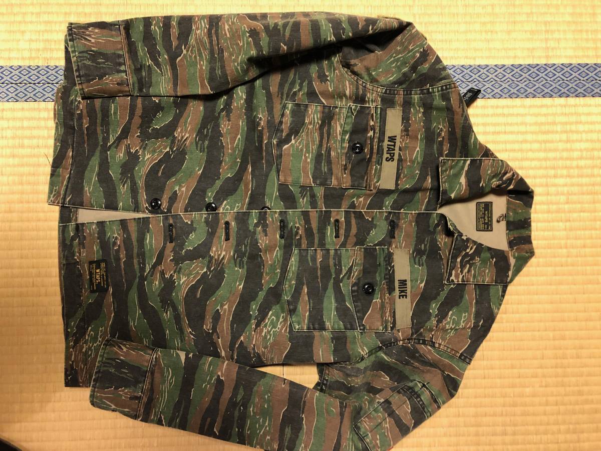 格安販売の w)taps buds Ls tiger camo 中古 M 長袖シャツ
