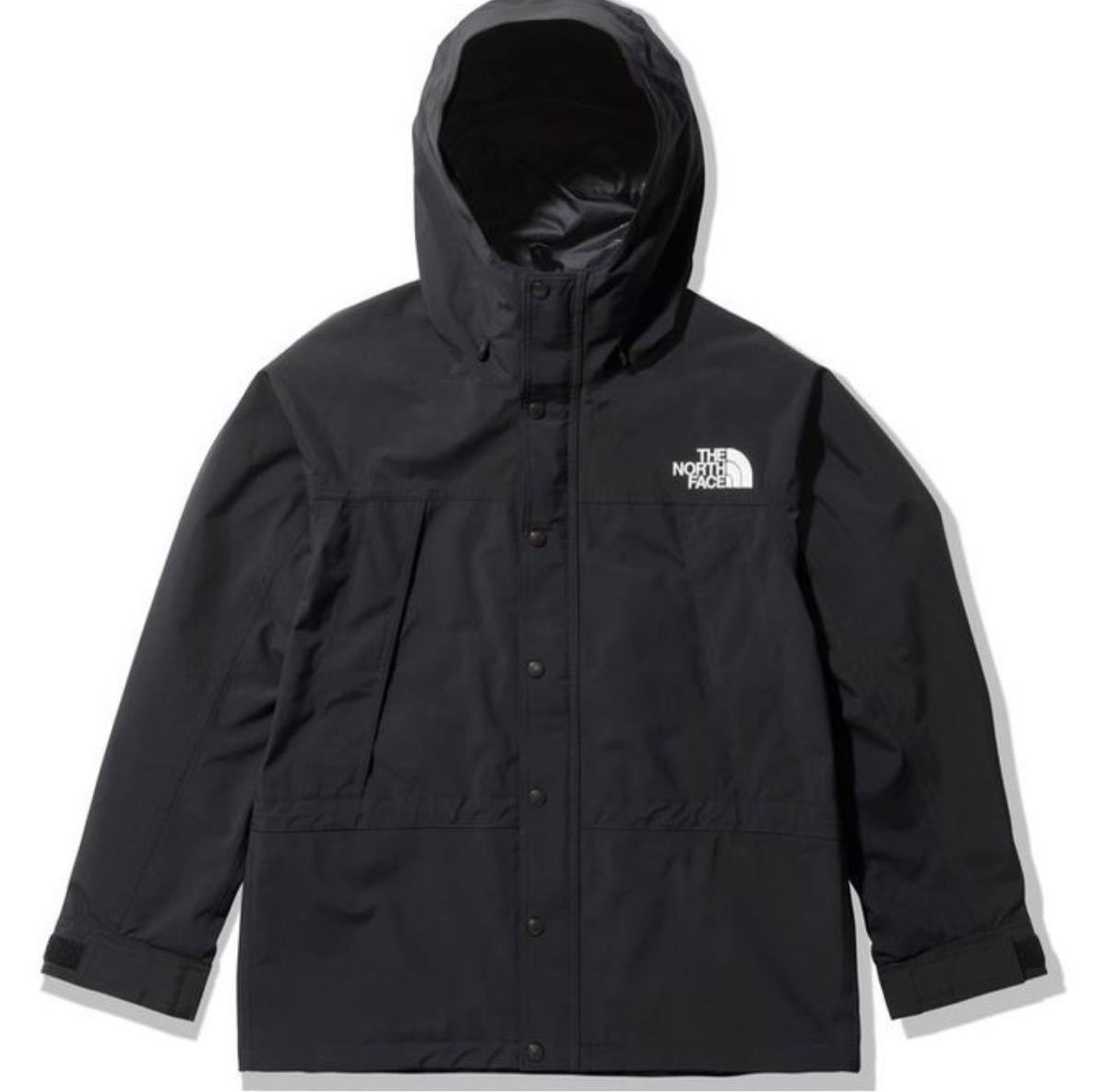 ザ ノースフェイス THE NORTH FACE メンズ マウンテンライトジャケット NP62236 K 2022FW Lサイズ 黒 ブラック GORE-TEX_画像1