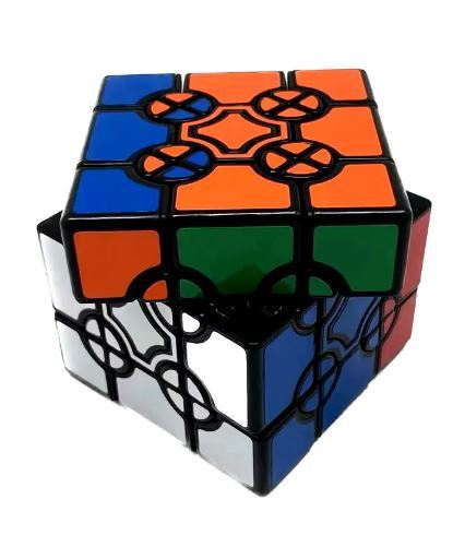 Samギア直径の魔法の立方体のカルビンのパズルネオプロのスピードツイスティパズルブレインティーピース教育玩具_画像3