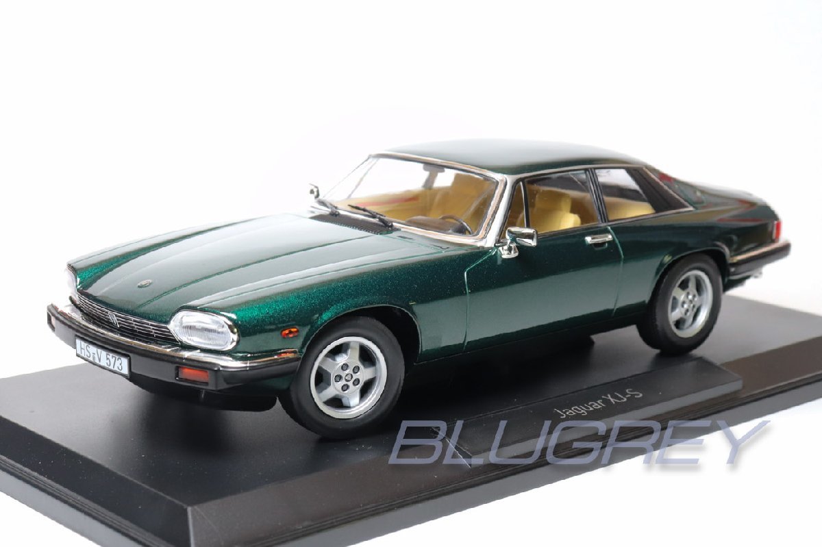 ノレブ 1/18 ジャガー XJ-S 5.3 H.E. クーペ 1982 グリーンメタリック NOREV JAGUAR Coupe_画像1