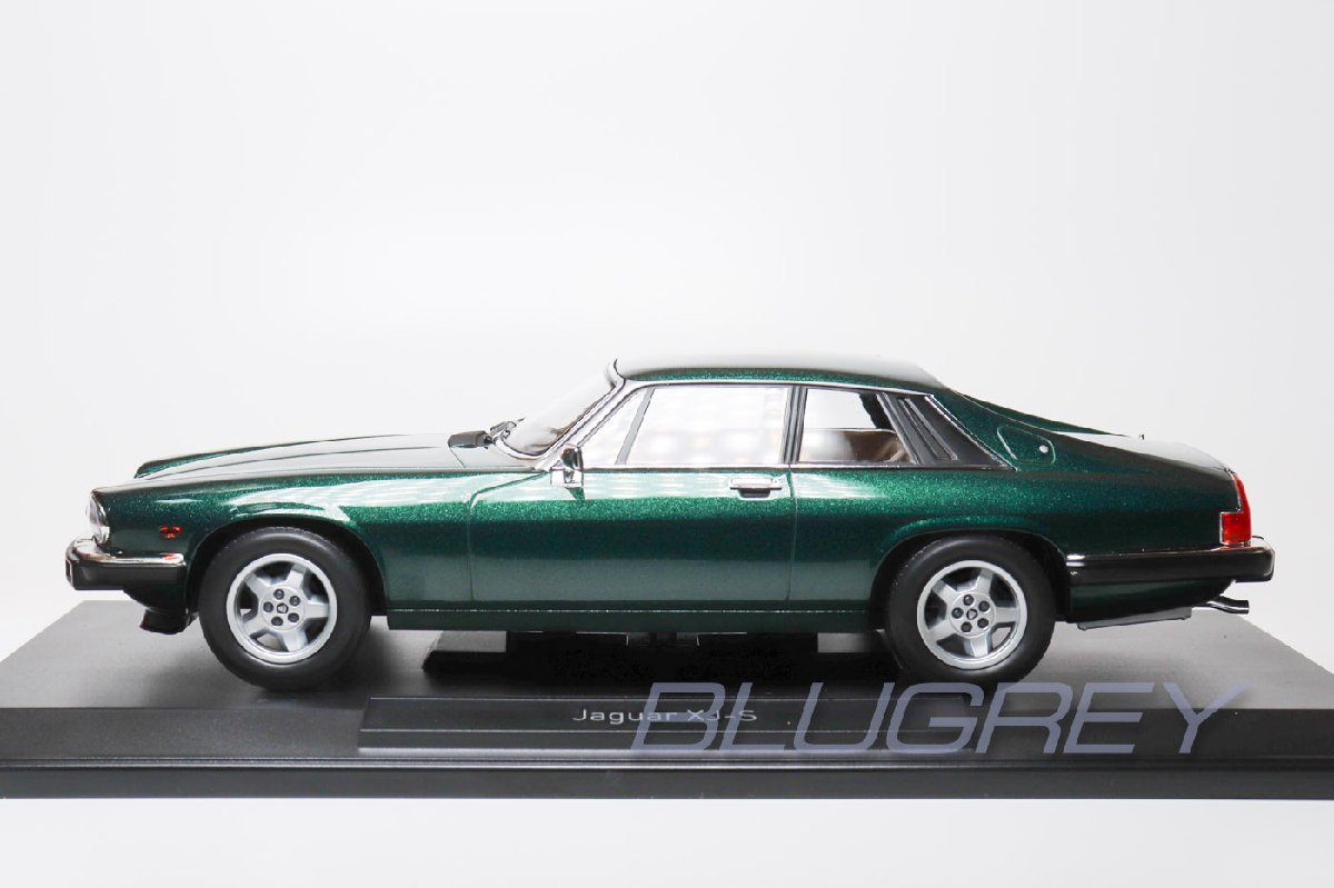 ノレブ 1/18 ジャガー XJ-S 5.3 H.E. クーペ 1982 グリーンメタリック NOREV JAGUAR Coupe_画像3