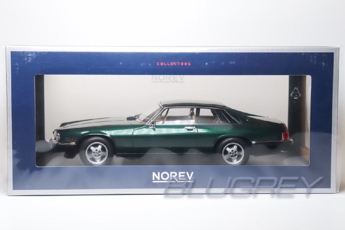 ノレブ 1/18 ジャガー XJ-S 5.3 H.E. クーペ 1982 グリーンメタリック NOREV JAGUAR Coupe_画像10