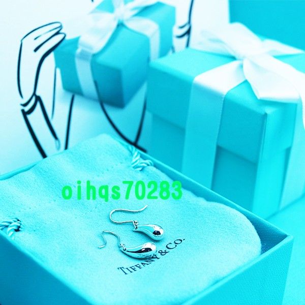 新品 未使用 TIFFANY &Co. ティファニーティアドロップフックピアス