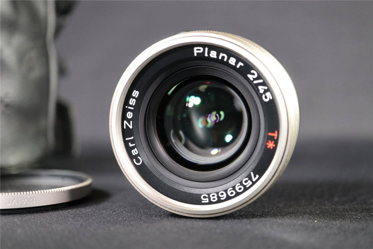 Carl Zeiss Planar 2/45 T* 45mm F2 単焦点レンズCONTAX コンタックス