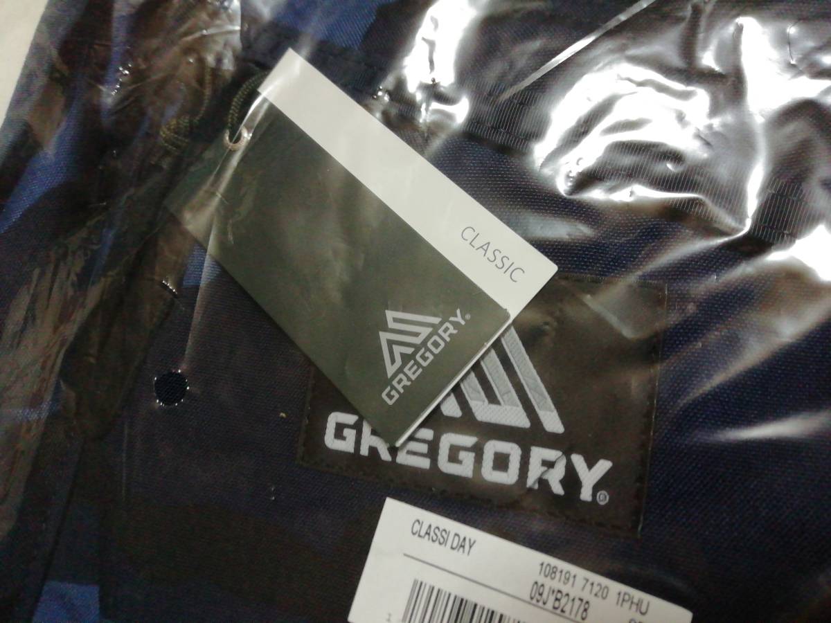 未使用　グレゴリー　デイパック　ソフ　ウッドランドカモ ネイビー　GREGORY DAYPACK SOPH_画像3