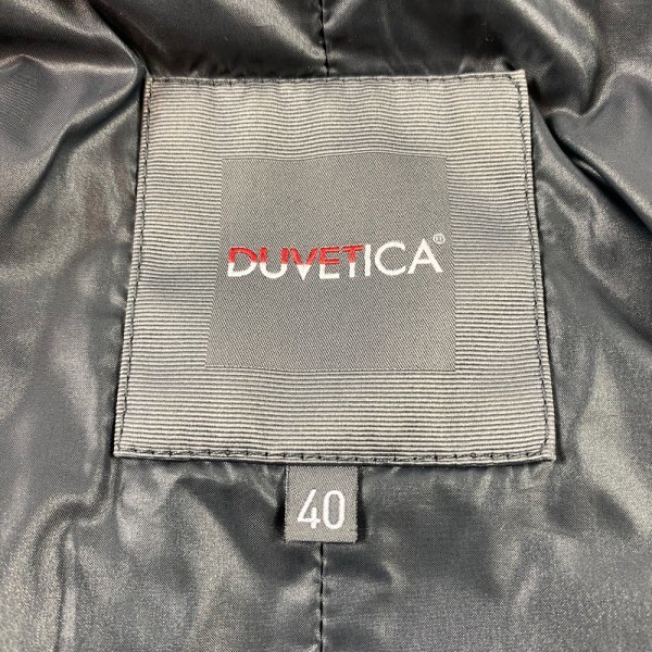 ★定価13万円★DUVETICA CAITLIN デュベティカ カイトリン フォックスファー付き ダウンコートジャケット レディース クリーニング済み_画像7