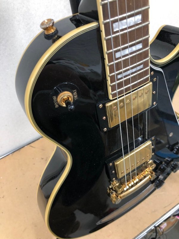 230519RM500042 Epiphone LesPaul CUSTOM PRO 2016 BLACK エピフォン